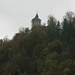 Blick von Aschau zum Gipfel mit Kapelle