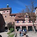 Fachwerk auf der Kaiserburg.