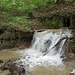 Wasserfall nach der Unterführung