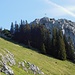 Aufstieg vom unteren Sudelfeld zur Käserwand/Wildalpjoch