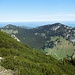 Käswand (1690 m),<br />Blick nach Nordwesten