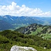Lacherspitz (1724 m),<br />Blick ins Leitzachtal