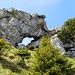 Felsfenster an der Kesselwand