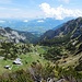 Aufstieg zur Kesselwand,<br />Blick zum Soinsee