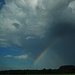 Ausklang mit Regenbogen