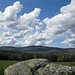 Blick nach Nordwesten zum Brocken.