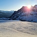 <b>Ore 6.26: il sole sorge dietro l'Einshorn.</b>