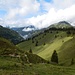Rückblick auf den Aufstiegsweg 