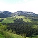 Aufstieg von der Ackernalm zur Bärenbadalm,<br />Blick nach Südosten 