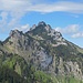 Kampenwand im Zoom, schon ein Stück weiter unten