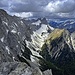 A look over to the dramatic Hochnissl and Lamsenspitze