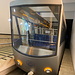 Unterwegs in Athen - Wagen 1 der Standseilbahn in der Bergstation wenige Meter unterhalb des Lykabettus-Gipfels.