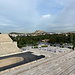 Unterwegs in Athen - Blick vom Panathinaiko-Stadion zur Akropolis, zu der wir uns nun begeben.