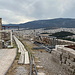 Unterwegs in Athen - Neben mehr oder weniger attraktiver Technik, Material und dergleichen findet der "Bahnfreund" sogar etliche Meter Gleis zum Materialtransport.