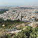 Unterwegs in Athen - Ausblick etwas unterhalb des Lykabettus-Gipfels, u. a. zur Akropolis.