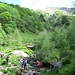 Dopo una cinquantina di minuti di cammino, il sentiero arriva sul fondo della Val Pobbiè e si supera l’omonimo torrente portandosi sul lato idrografico destro della valle, ma ormai manca veramente poco.