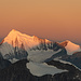 Das majestätische Weisshorn im ersten Sonnenlicht