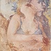 <b>Franco Ruspetti (Bettolle, 1941) - "Giovane desiderata", 1961.</b>