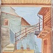 <b>Renzo Benedetti - "Cortile di Arcumeggia", 1985.</b>