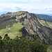 Blick vom Salzbödenkopf zum Alpkopf und der Altenhofalpe