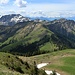 Blick von der Mörzelspitze auf das, was noch kommt.