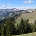 Blick zu den weiteren Gipfeln des Firsts