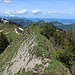 Interessanter Gratabschnitt zwischen Guntenkopf und Goselarkopf