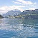 auf dem Vierwaldstättersee mit Sicht zum Fronalpstock