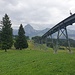 Brücke der neuen Stoosbahn
