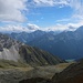 Kirchdachspitze und Habicht haben sich frei gemacht.