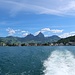 ... traverse le lac...