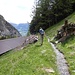 Bei der Alp Joli treffen wir auch auf die letzte Suone für heute: Die Tatz-Giesch-Süe.
