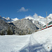 Der Glacier Express verlässt Preda in Richtung Bergün.