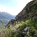 Auf dem markierten Wanderweg nach Hohtenn.