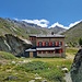 Berghotel Almagelleralp; Zeit für eine Einkehr.