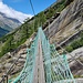 erste Hängebrücke auf dem Erlebnisweg (III); Blick zurück