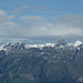 The Four Big of Alpstein. Von links nach rechts: Wildhuser Schafberg, Moor, Altmann, Säntis.