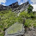 Auch der Abstiegsweg ist landschaftlich sehr eindrucksvoll