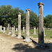 Olympia (Ολυμπία) - An der Palaestra (Παλαίστρα), wo offenbar Kampfsportarten gelehrt wurden.