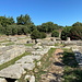 Olympia (Ολυμπία) - Am Leonidaion (Λεωνιδαίο), welches offenbar als Unterkunft für die olympischen Athleten diente.