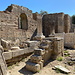 Olympia (Ολυμπία) - An der Werkstatt des Phidias (Εργαστήριο του Φειδία), auf der zwischendurch offenbar eine frühchristliche Basilika errichtet wurde.