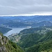 Lago di Lugano gut 1300 m tiefer