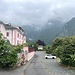 das Hotel wurde aufgegeben - der Monte Generoso hüllt sich komplett in Wolken
