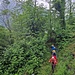 mit der Gruppe im Aufstieg nach Rovio