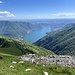 Blick vom Colmegnone bis nach Como