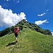 Anstieg zum Sasso Gordona
