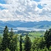 Blick vom Etzel zum Sihlsee