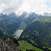 die Aussicht vom Hohen Kasten zum Alpstein