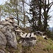 hübsche Gipfelbank auf dem Reitstein