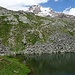 Der steile Gegenanstieg hinter dem Lago Lavetz